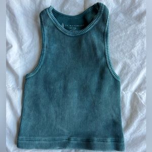 Free People Movement Cropped Tank Teal XS/S